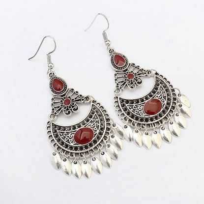 Picture of Ethnic Crescent Drop Earrings