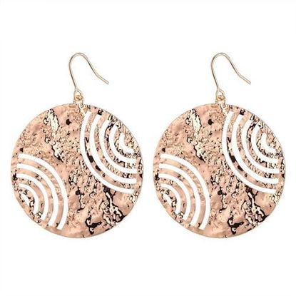 Picture of Fashion Round Drop Earrings