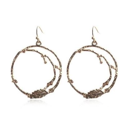 Picture of Trendy Branch Leaves Earrings