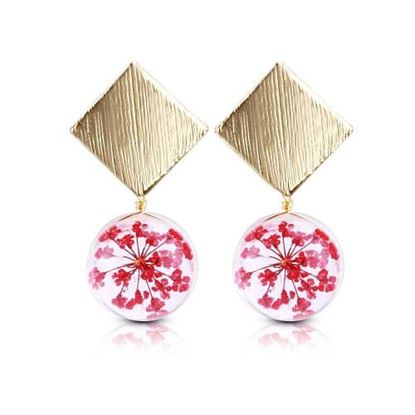 Picture of Elegant Forever Flower Earrings