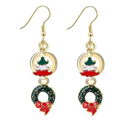 Picture of Cute Style Christmas Earrings