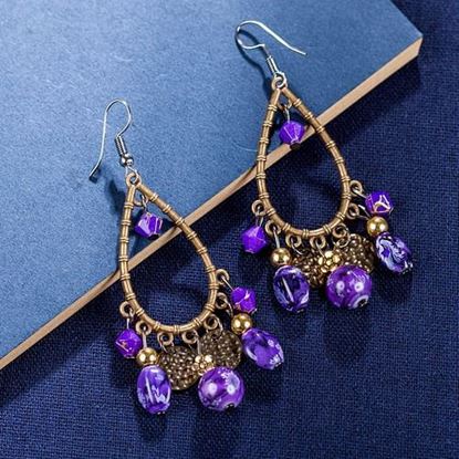 Picture of Bohemian Tassels Drop Earrings