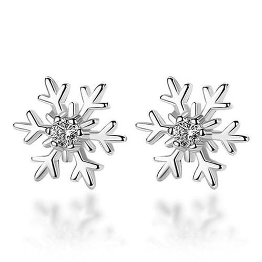 Picture of Sweet Hallow Snowflake Earrings