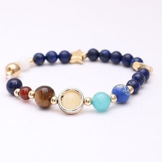 Picture of Ethnic Cosmic Galaxy Beaded Bracelet