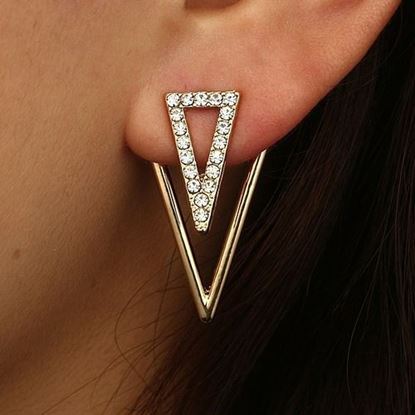 Picture of Vintage Triangle Earrings