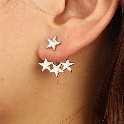 Picture of Trendy Star Hanging Earrings