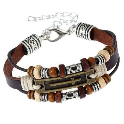 Picture of Vintage Cross Multi Layer Bracelet