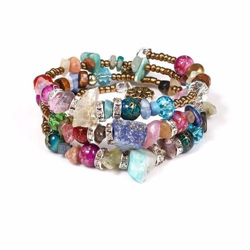 Picture of Bohemian Crystal Multi-Layer Bracelet