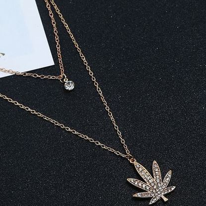 Picture of African Maple Leaf Women Necklace