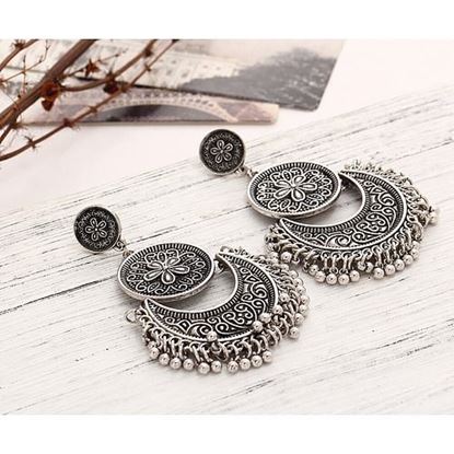 Picture of Retro Bronze Tassels Earrings