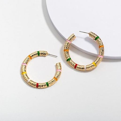 Picture of Retro Simple Circle  Earrings