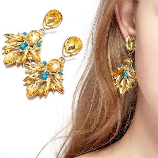 Picture of Bohemian Artificial Gem Earrings