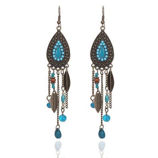 Picture of Water Drop Tassels Ear Drop