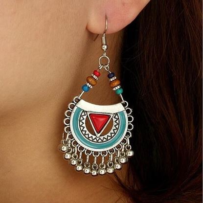 Picture of Vintage Tassel Pendant Earrings