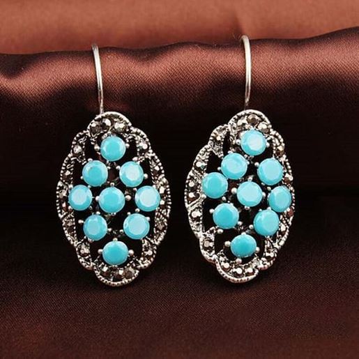 Picture of Vintage Hollow Bead Earrings