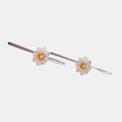 Picture of Temperament Flower Long Earrings