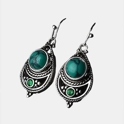 Picture of Hollow Turquoise Earrings