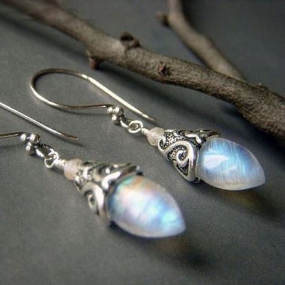 Picture of Moonstone Pendant Earrings