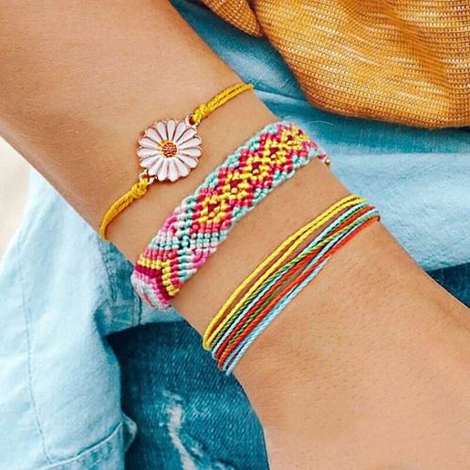 Picture of Bohemian Daisy Multi-layer Bracelet