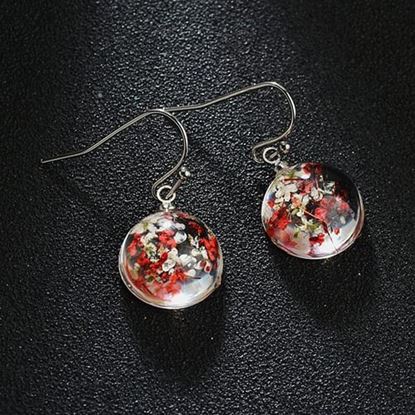 Picture of Natural Dried Flower Earrings