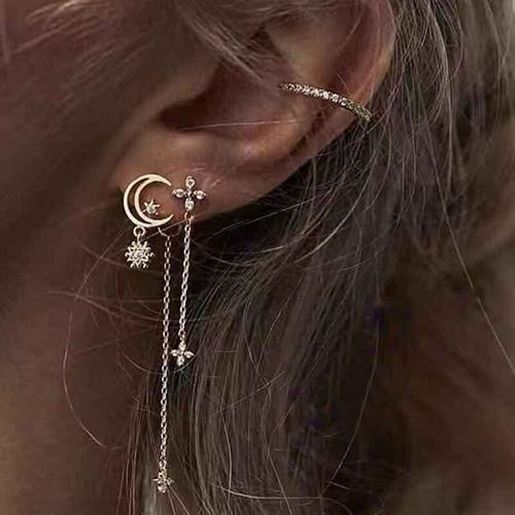 Picture of Star Tassel Earrings