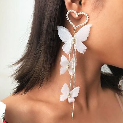 Picture of Butterfly Tassel Earrings