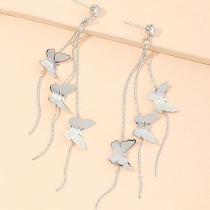 Picture of Butterfly Tassel Earrings