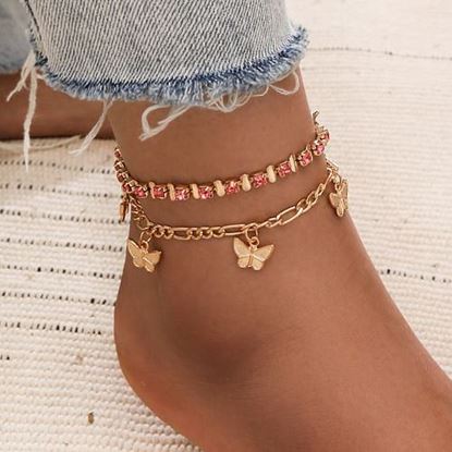 Picture of Butterfly Multi-layer Anklet