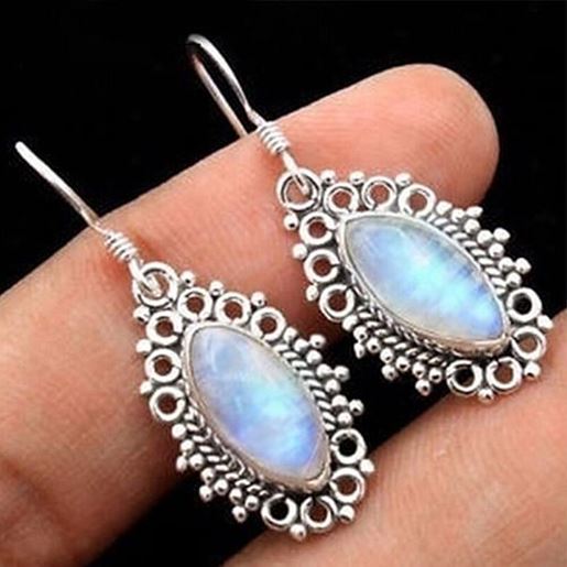 Picture of Vintage Moonstone Earrings