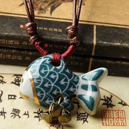 Picture of Stereoscopic Fish Necklace