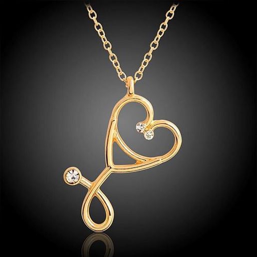 Picture of Stethoscope Pendant Necklace