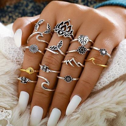 Picture of Mermaid Tail Ring Set