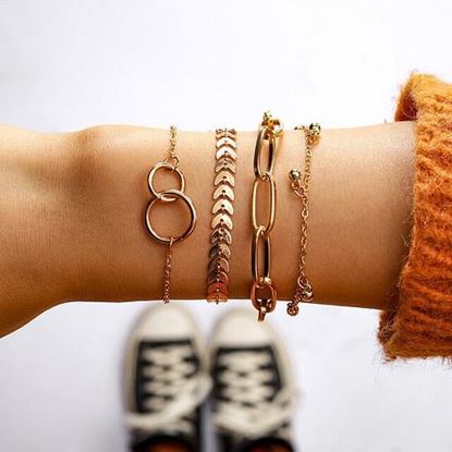 Picture of Metal Circle Multi-layer Bracelet