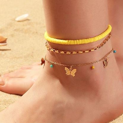 Picture of Polymer Clay Multi-layer Anklet