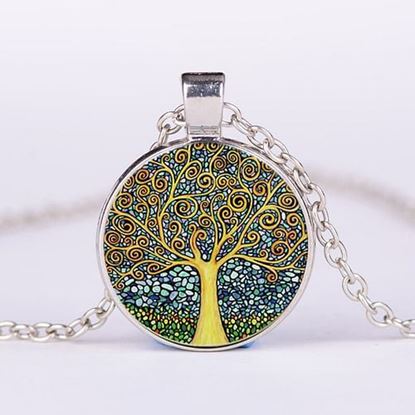 Picture of Tree Of Life Gem Necklace