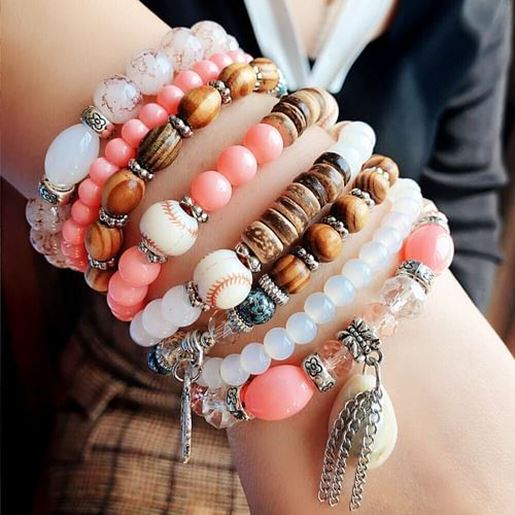 Picture of Natural Shell Multi-layer Bracelet