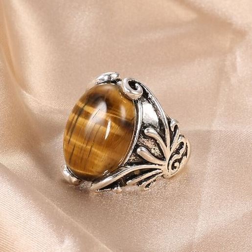 Picture of Tiger Eye Stone Finger Ring