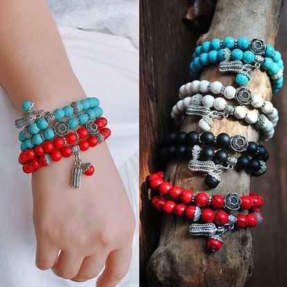 Picture of Bohemian Peanut Multi-layer Bracelet