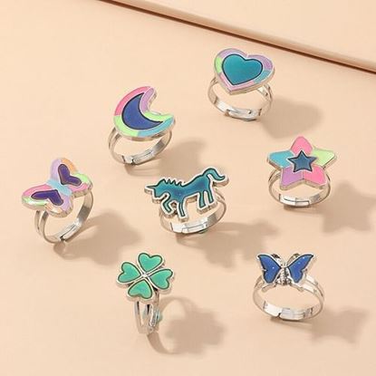 Picture of Unicorn Butterfly Temperature Ring