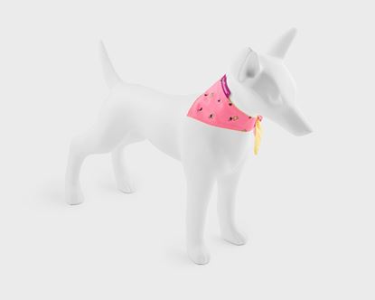 Pink Dog Bandana | Tiny Mice and Cheese on Pink