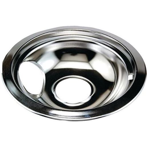 Picture of Stanco Metal Products 750-8 Chrome Replacement Drip Pan for Whirlpool (8")