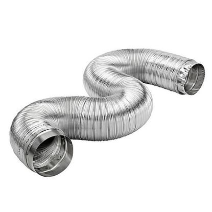 Picture of Lambro 326ULC-B 4-Inch Diameter x 6-Foot Premium RigiFlex Duct with Quick-Connect Collars