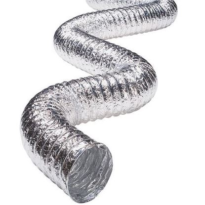 Picture of Deflecto FM0450 Aluminum Flex Duct, 50ft