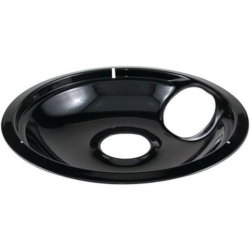 Picture of Stanco Metal Products 414-8 Black Porcelain Replacement Drip Pan (8")