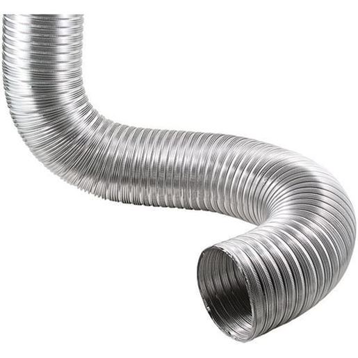 Picture of Deflecto AO48/20-A Semi-Rigid Flexible Aluminum Duct (4" dia x 8ft)