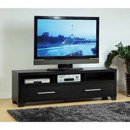 Picture of Sleek Black TV Console Cabinet