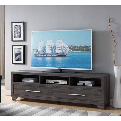 Picture of Sleek Grey TV Console Cabinet