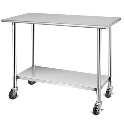 Picture of Stainless Steel Commercial Kitchen Prep & Work Table