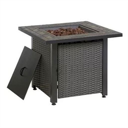 Foto de ES Slate Tile Fire Pit Gas LR