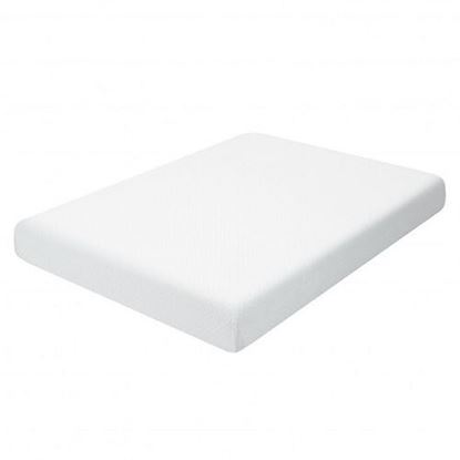 Picture of 8 Inches Foam Medium Firm Mattress with Removable Cover-Full Size - Color: White - Size: Full Size